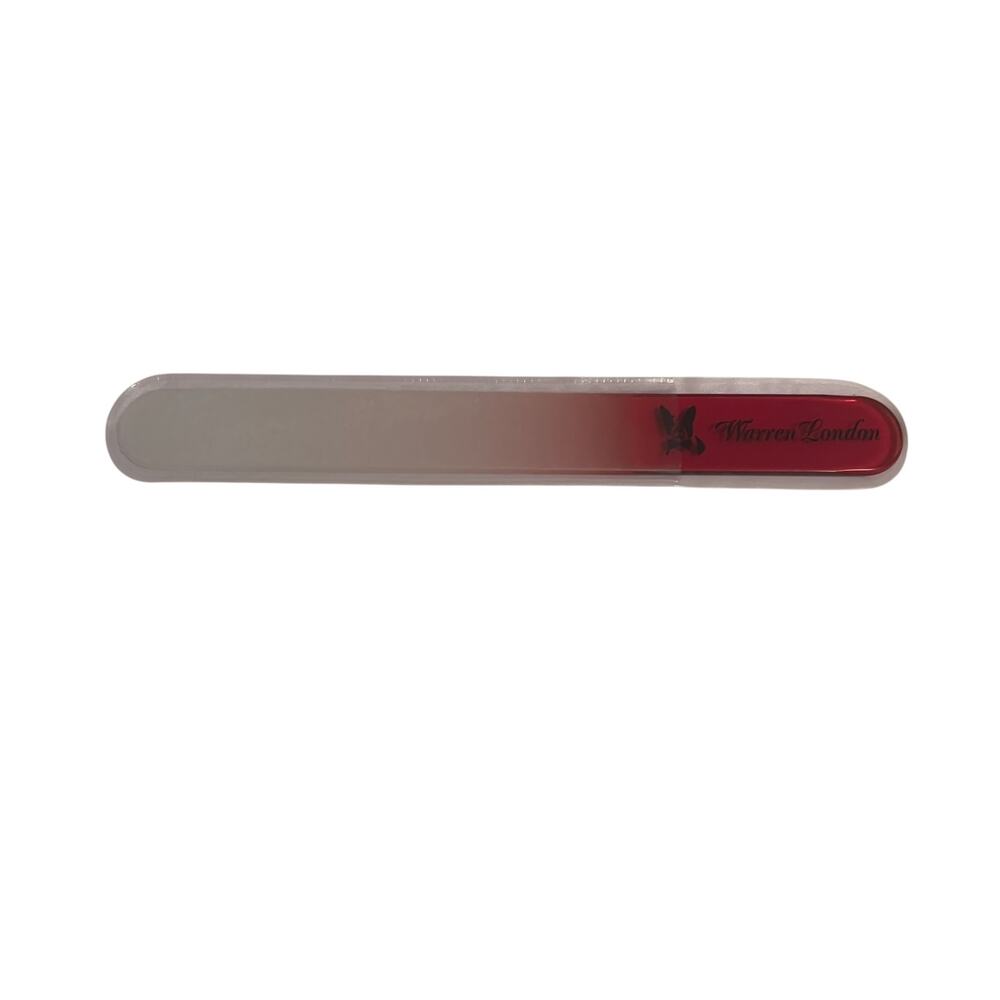 Glass Nail File For Dogs Red Warren London Pet Grooming High Quality New